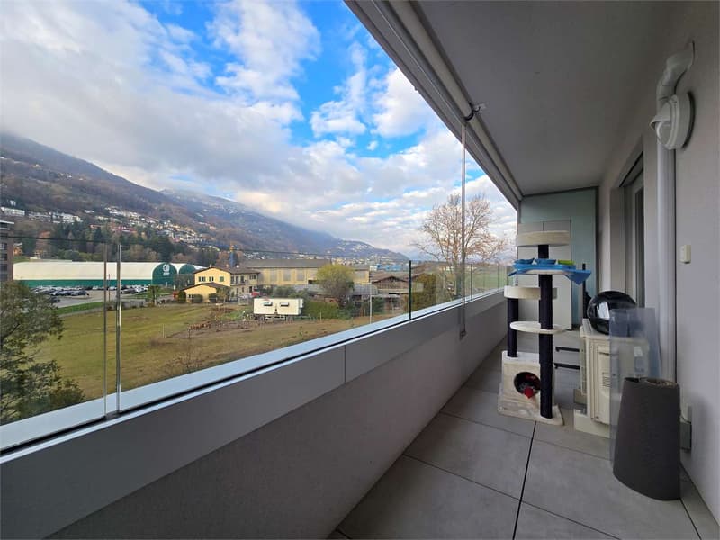Appartement moderne 2.5 pièces avec terrasse - Résidence Minergie à Agno (2)