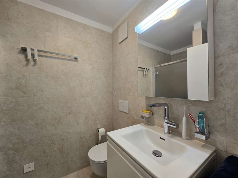 Appartement moderne 2.5 pièces avec terrasse - Résidence Minergie à Agno (6)