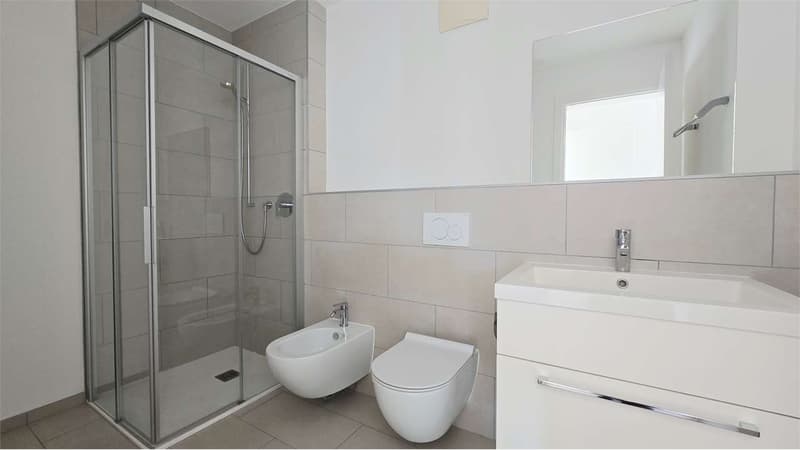 Modernes Apartment mit 2.5 Zimmern, Terrasse und Garten - Vernate (4)