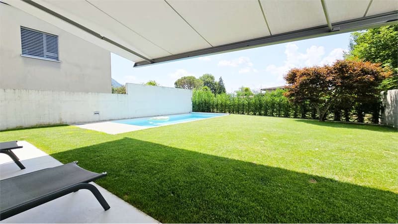 Villa Minergie con piscina a Villa Luganese (3)