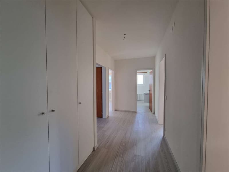 Affittasi spazioso 4.5 locali ristrutturato con balcone e posteggio - (7)