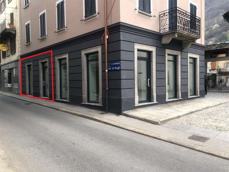 Affittasi Locale Commerciale - 40 m² - Centro Biasca (1)