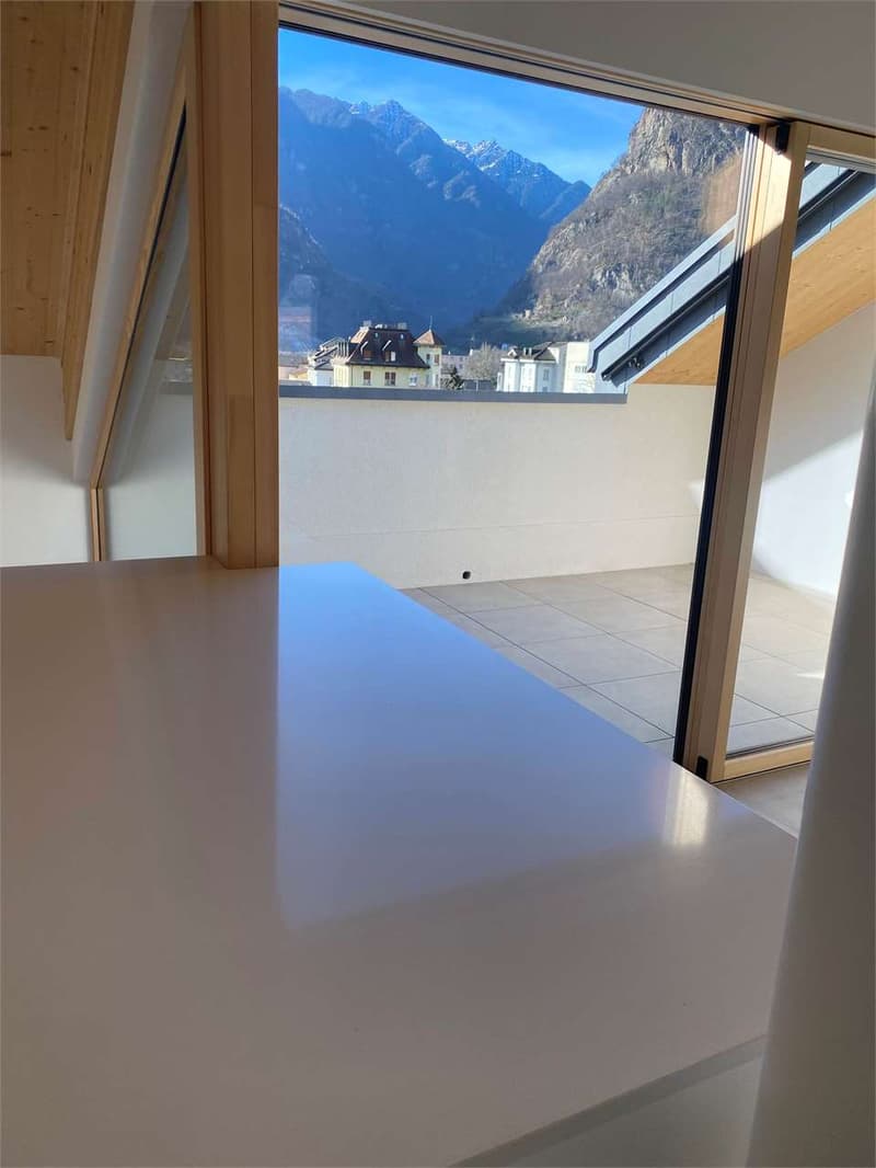 Biasca - Attico 3.5 locali di recente costruzione con terrazza panoram (7)