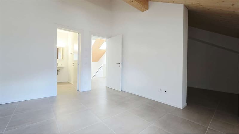 Mansardato Attico 3.5 locali - Ascensore diretto in casa - No conguagl (13)
