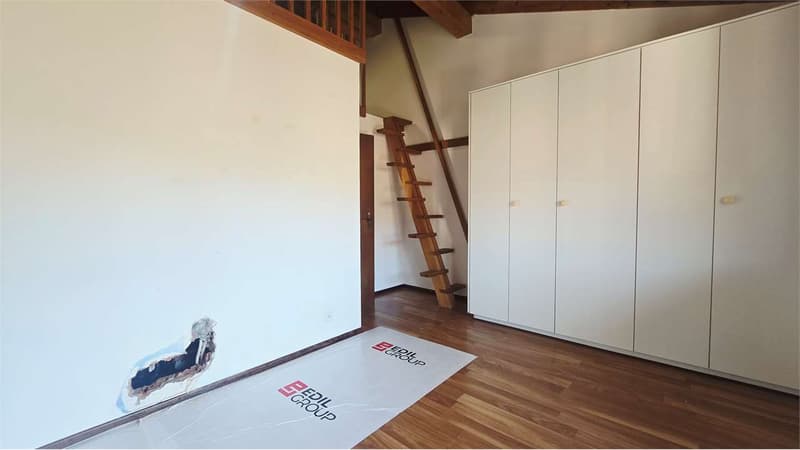 Nucleo di Vezia: casa 3 livelli rinnovata con charme ticinese (4)