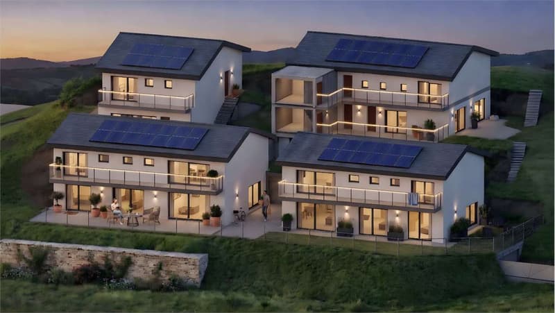 Elegante 3.5 locali con giardino privato e vista aperta sulla valle (5)