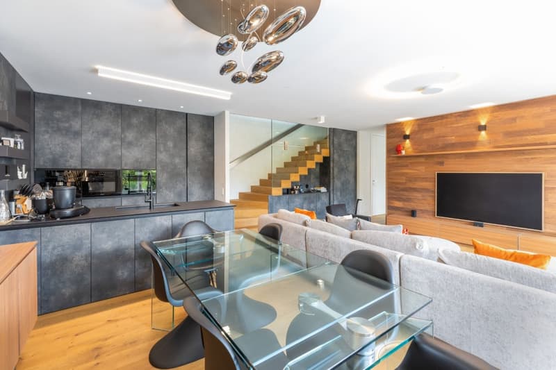 Esclusivo Appartamento Duplex di 5.5 locali a Manno – Modernità e Vista Panoramica (4)