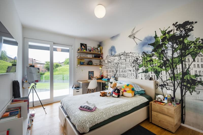 Esclusivo Appartamento Duplex di 5.5 locali a Manno – Modernità e Vista Panoramica (12)