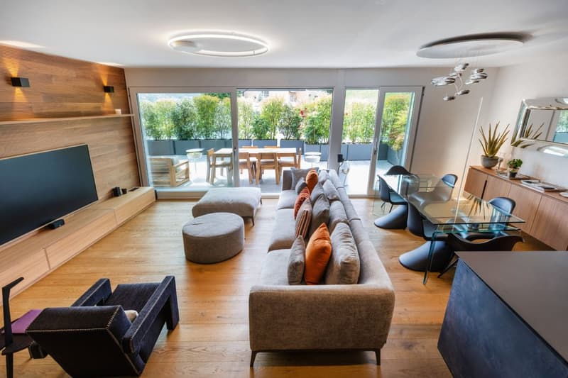 Esclusivo Appartamento Duplex di 5.5 locali a Manno – Modernità e Vista Panoramica (9)