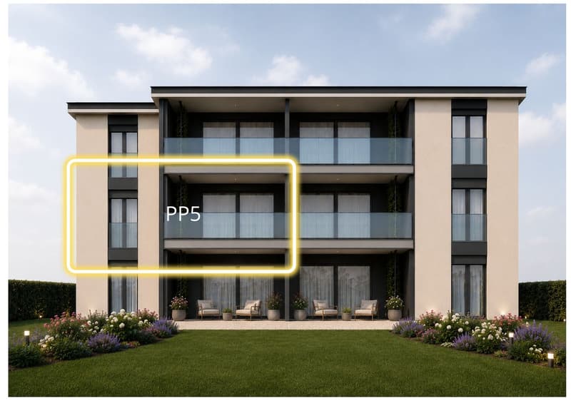 Appartement 4.5 avec grand portique - Nouvelle construction (3)
