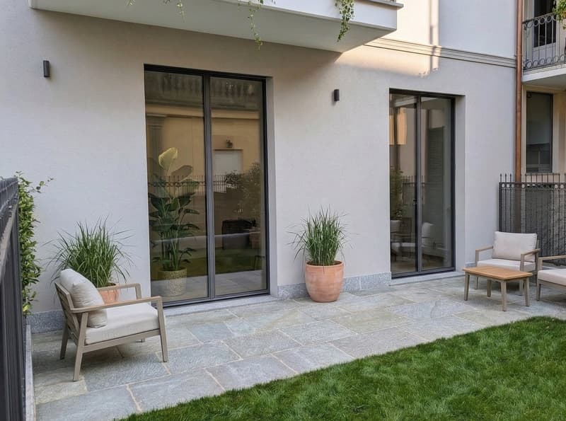 Lugano - Nuovi appartamenti 3.5 locali di alto standing con giardino privato o balcone (3)