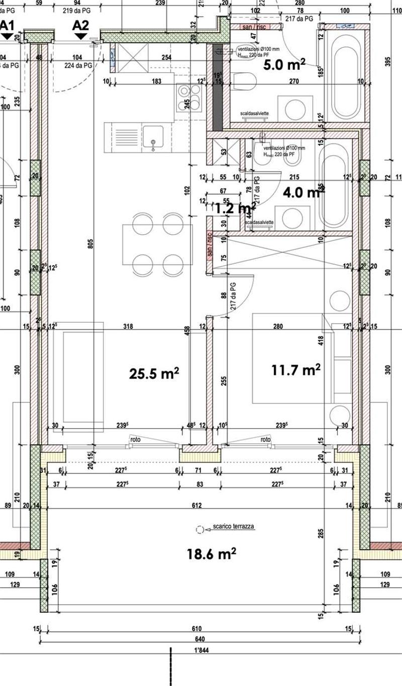 Bright 2.5-room apartment with large terrace (5)