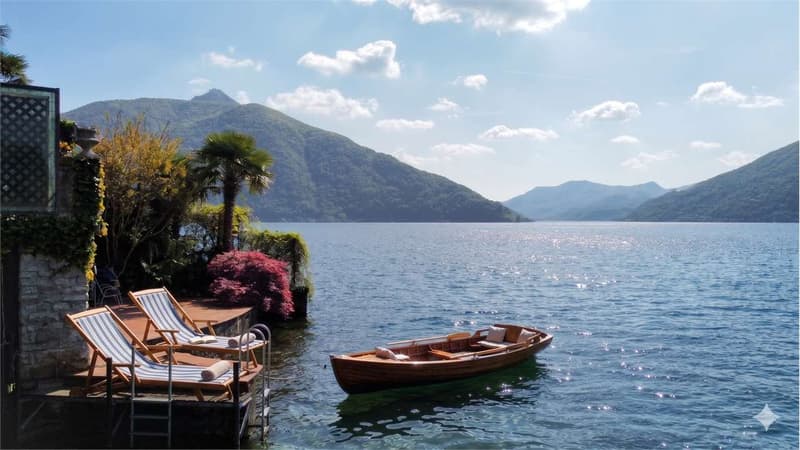 Your Jewel Pieds-dans-l'eau in Bissone, Rarity with Private Darsena (3)