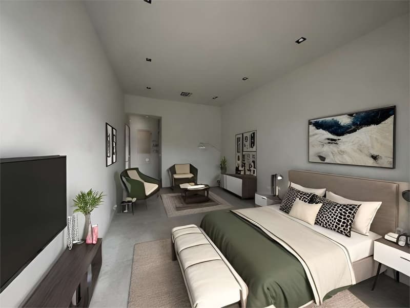 Lake view, new 2.5-room apartment with terrace (13)