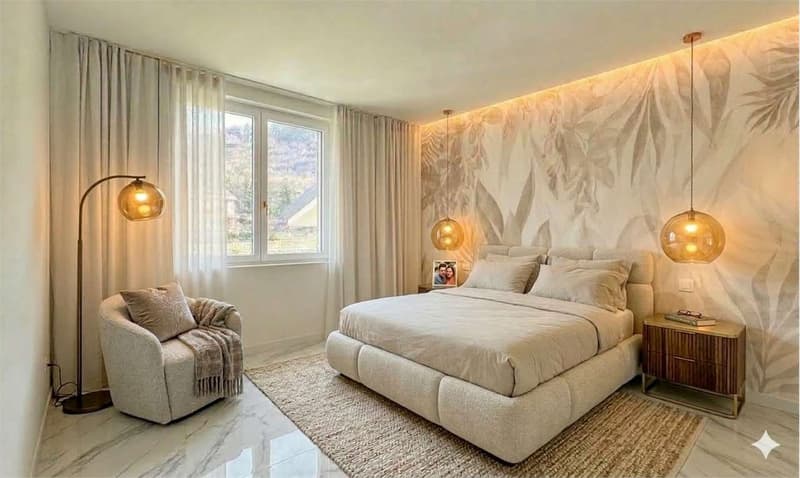 Bizzarone - Residenza Panorama: Three-room apartment with terrace, pool and view (10)