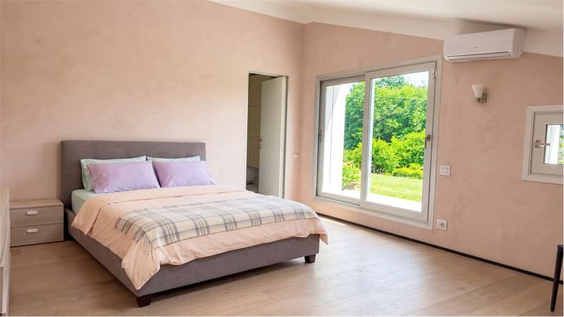 Prächtige Luxusvilla mit überdachtem Pool und Park - nahe Schweiz (9)