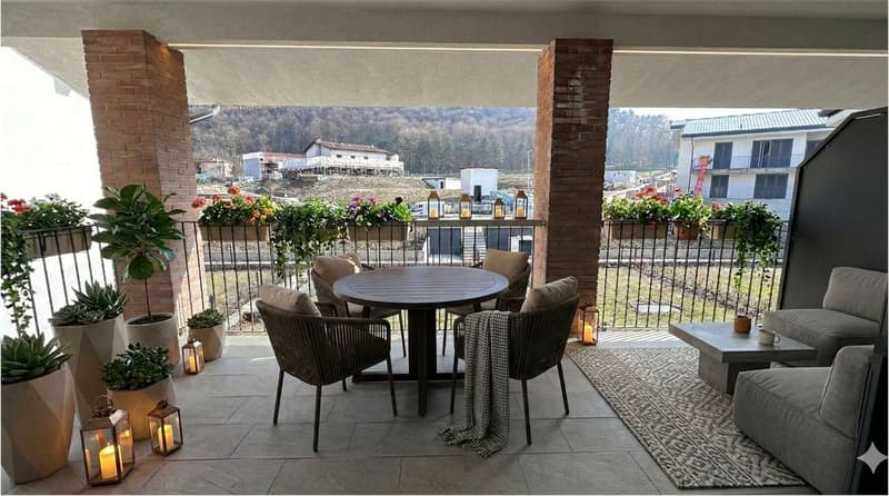 Bizzarone - Neues Dreizimmerapartment mit Terrasse, 150 m² Schwimmbad (8)