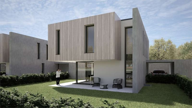 Ville de valeur avec jardin dans un quartier exclusif, à 5 minutes de Mendrisio (5)