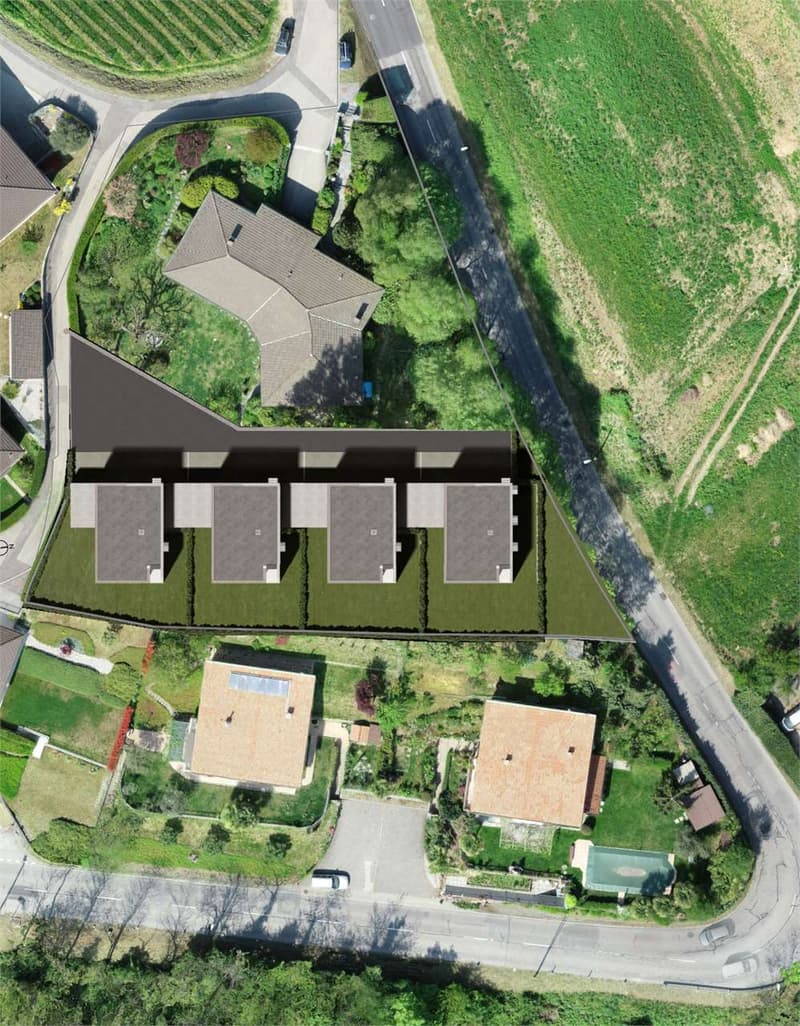 Ville de valeur avec jardin dans un quartier exclusif, à 5 minutes de Mendrisio (4)