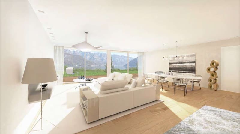 Magnificent modern villa directly on the lake to personalize (8)