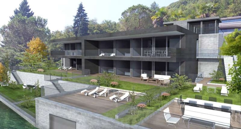Magnificent modern villa directly on the lake to personalize (1)