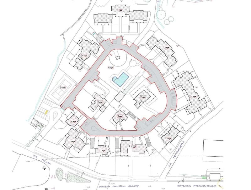 Neue Villa mit freier Seite auf 3 Seiten mit Poolblick - Residenz Pa (8)
