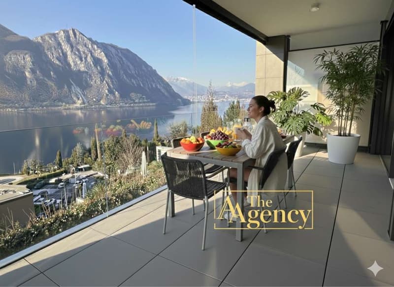 Lake view, new 2.5-room apartment with terrace (1)
