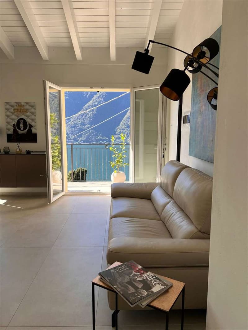 Affitto transitorio vista lago: elegante trilocale con terrazzo (Ottob (7)
