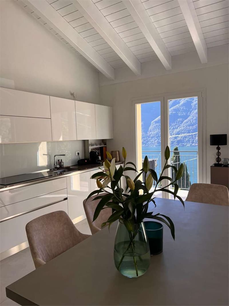 Affitto transitorio vista lago: elegante trilocale con terrazzo (Ottob (5)