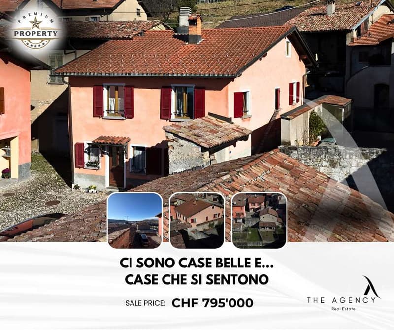 CASA DI CHARME SU TRE LIVELLI - SOLE, TRANQUILLITÀ E POTENZIALE UNICO (1)