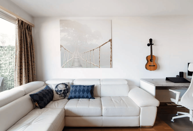 Monolocale meublé avec balcon et vue sur le lac – Paradiso (3)