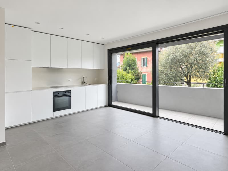 Appartamento di nuova costruzione 2.5 locali con balcone a Minusio (1)