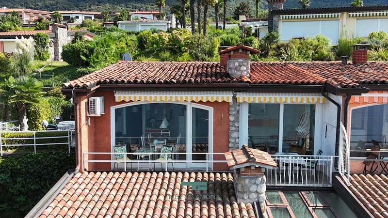 Apartment by the lake with sunny terrace and magnificent lake view (2)