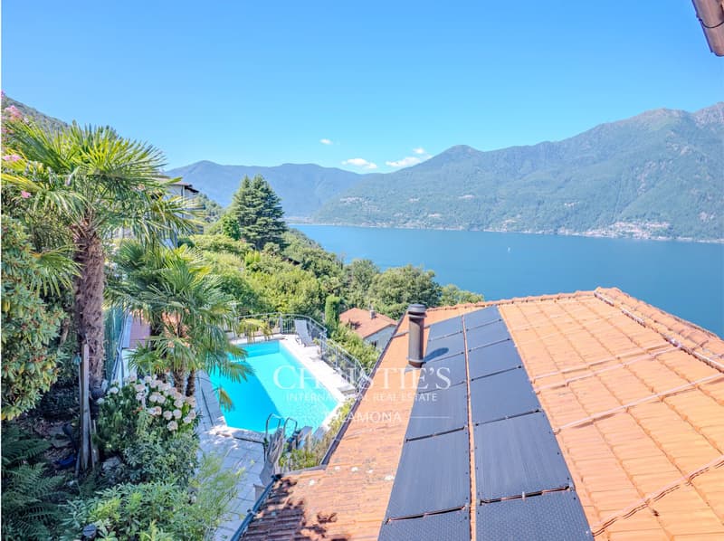 Villa mit Seeblick und Pool ? Tronzano Lago Maggiore (6)