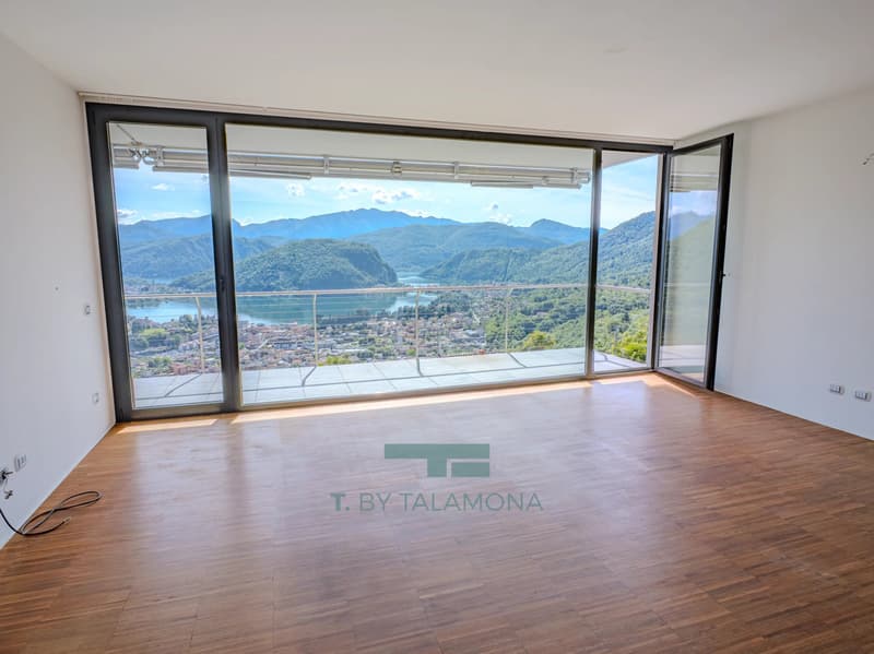 Panoramic apartment in new construction in Cadegliano-Viconago (6)