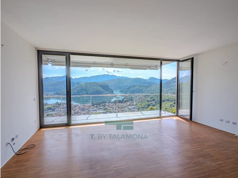 Panoramic apartment in new construction in Cadegliano-Viconago (10)