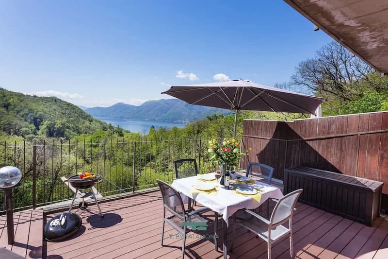 Maison en rangée avec vue sur le lac - Dumenza (4)
