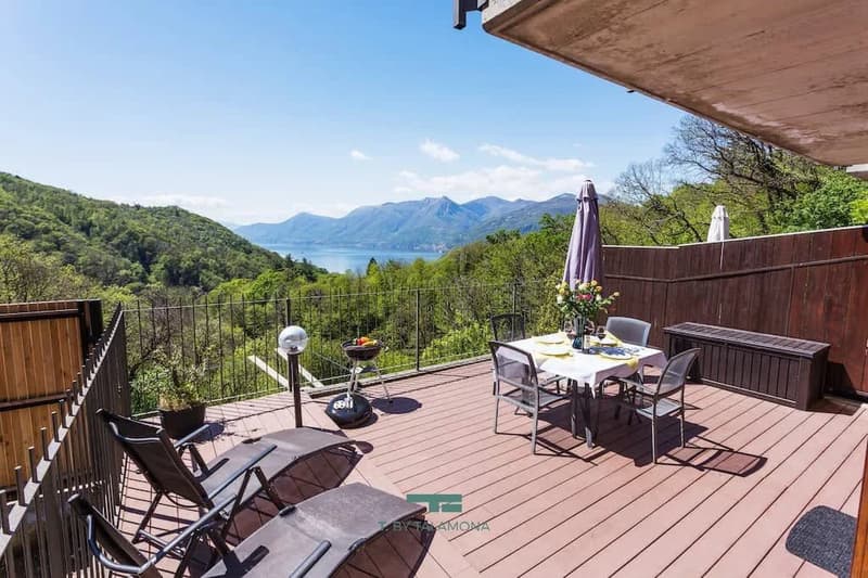 Maison en rangée avec vue sur le lac - Dumenza (6)