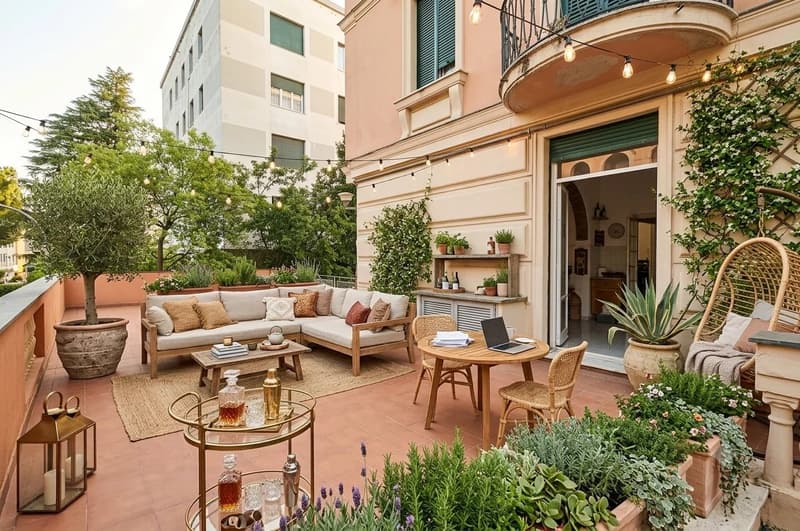 Genova Albaro: elegant apartment with private garden and terrace (5)