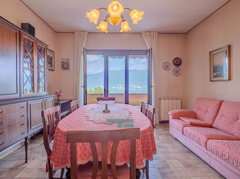Panoramawohnung in einem Vierfamilienhaus ? Porto Valtravaglia, Ortsteil Musadino (5)