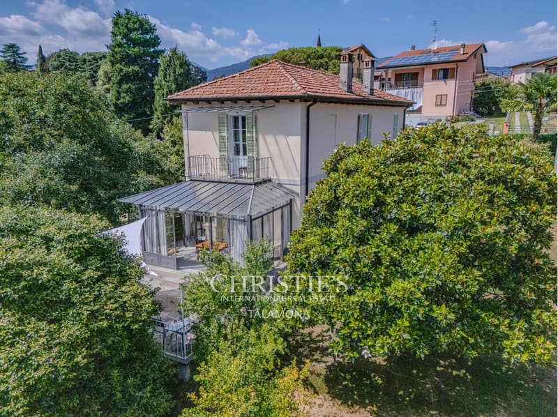 Casa Vallate, Landgut mit Weinberg und Park am Lago Maggiore, Castelveccana (11)