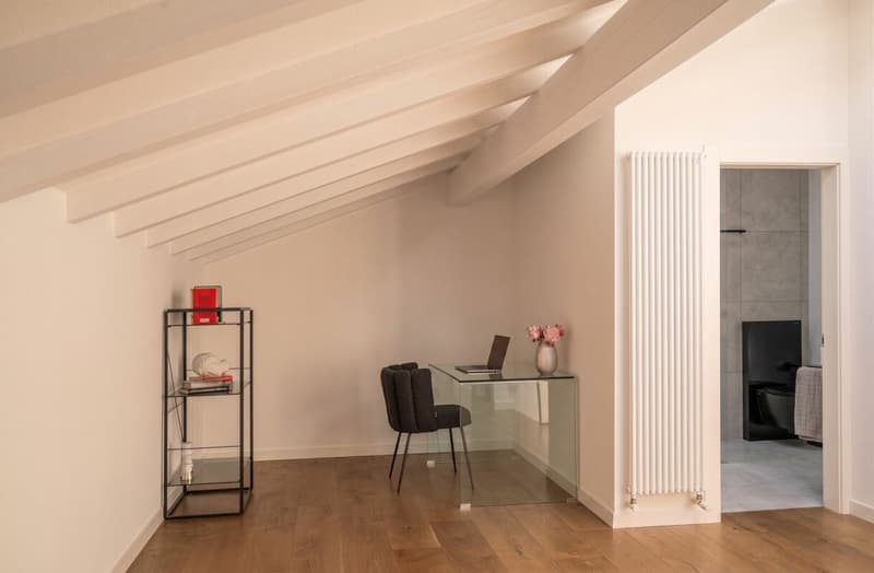 ASCONA - Elegante Maisonette mit Cheminée & sonnigen Terrassen - nur 6 Einheiten | Duplex elegante con camino e terrazze soleggiate - solo 6 unità (10)