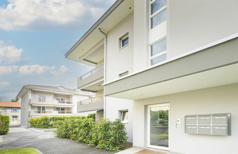 ngresso della residenza in posizione tranquilla