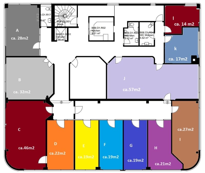 Diverse Büroflächen zwischen 17 - 57 m² in Allschwil (4)