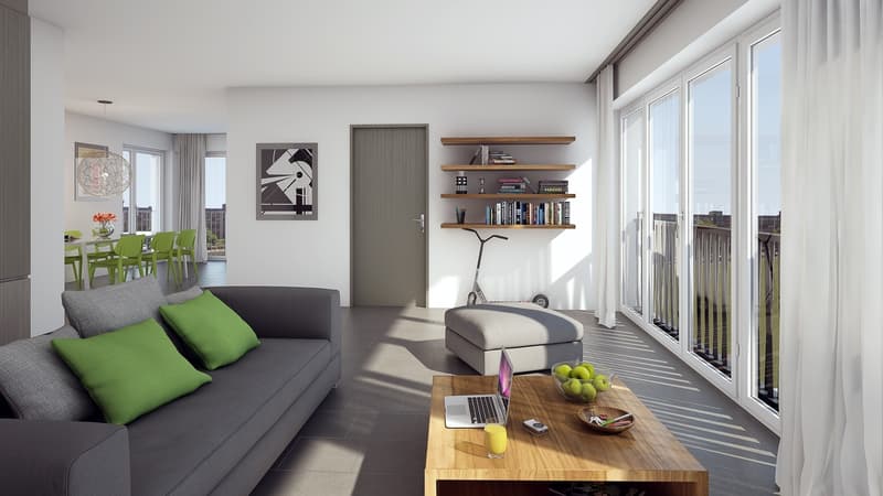Moderne und grosszügige 3.5-Zimmerwohnung (3)