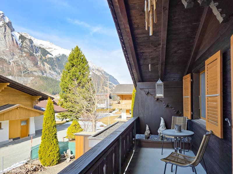 Charming 4-room chalet in a quiet location in Kandersteg (22)