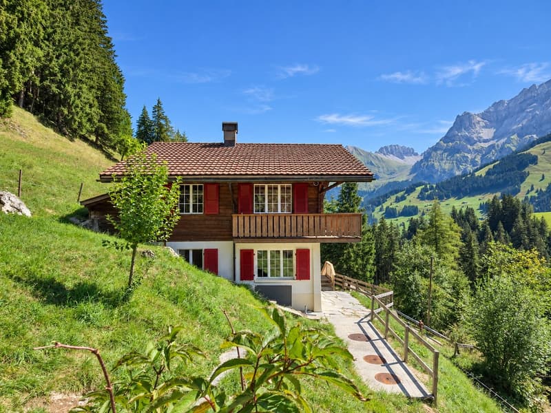 Ein Chalet zum Verlieben – Geborgenheit, Bergblick und ein Stück Adelboden (1)