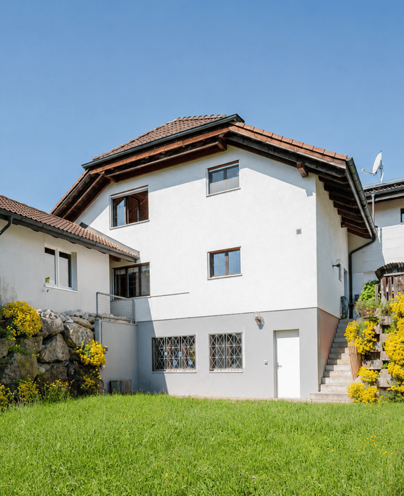 Rückseite Haus