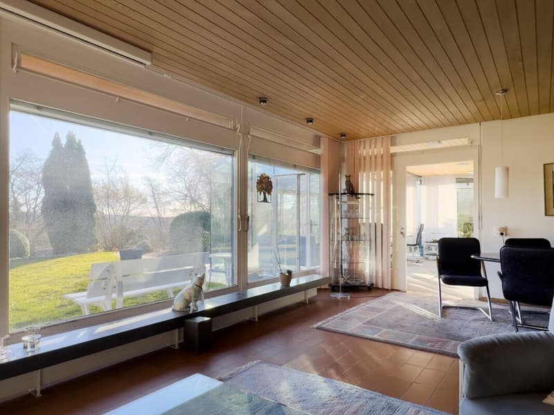 Detached 7-room single-family house with luxurious winter garden, beautiful surroundings, and outdoor swimming pool (7)