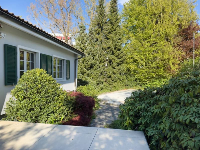 Detached 6-room single-family house in country house style with swimming pool and garage as well as 3-4 outdoor parking spaces (30)